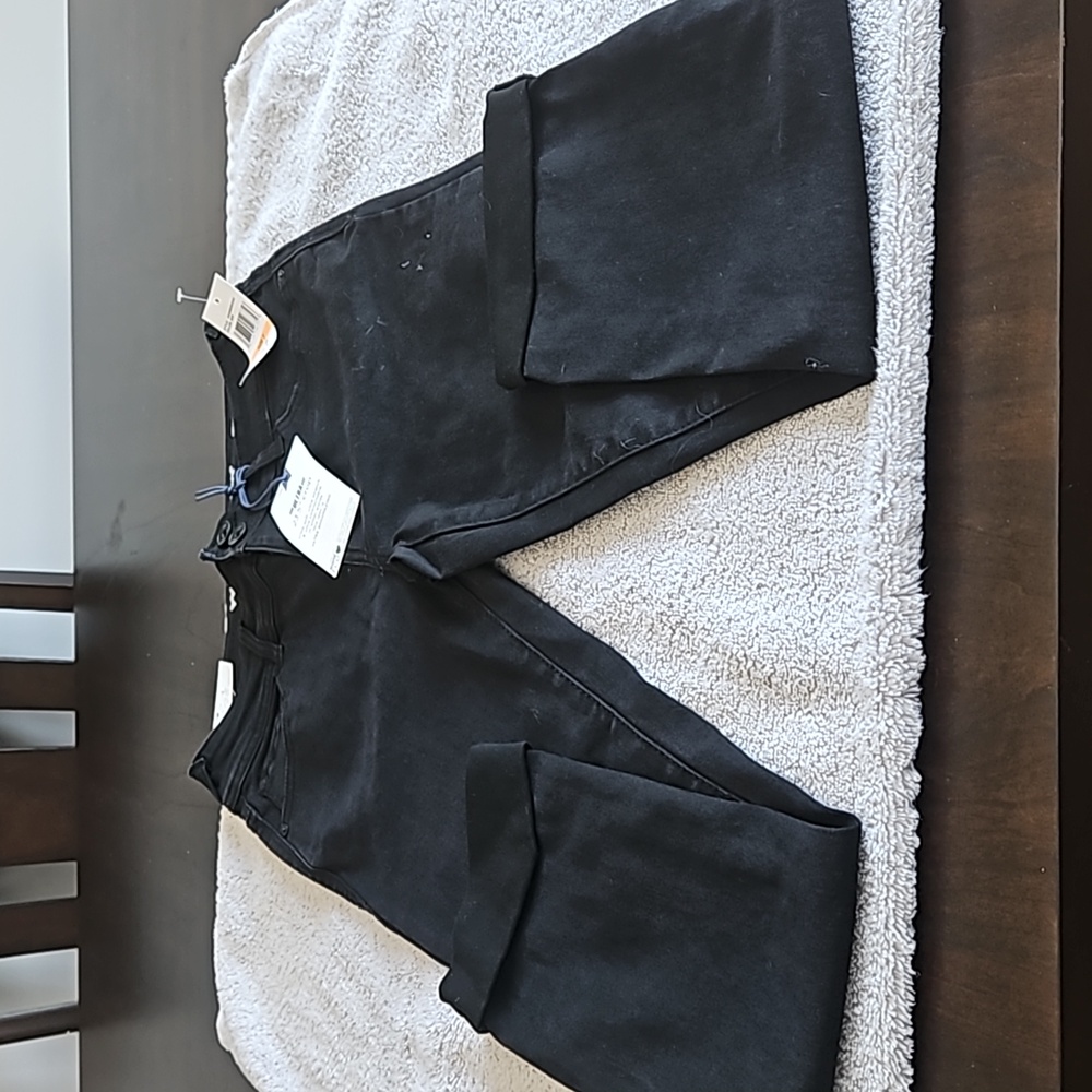 Wallflower black crop jeans